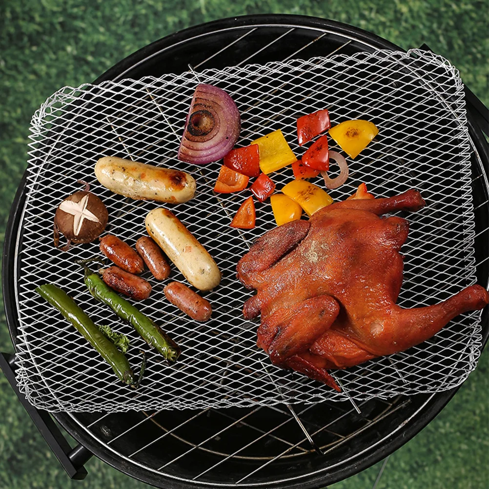 10 Pcs Steaming Rack Charcoal Grill Mesh Disposable Baking Pan Tray Outdoor Gas Bbq Liner Cooking Mat Net 
10 Pcs Steaming Rack Charcoal Grill Mesh Disposable Baking Pan Tray Outdoor Gas Bbq Liner Cooking Mat Net