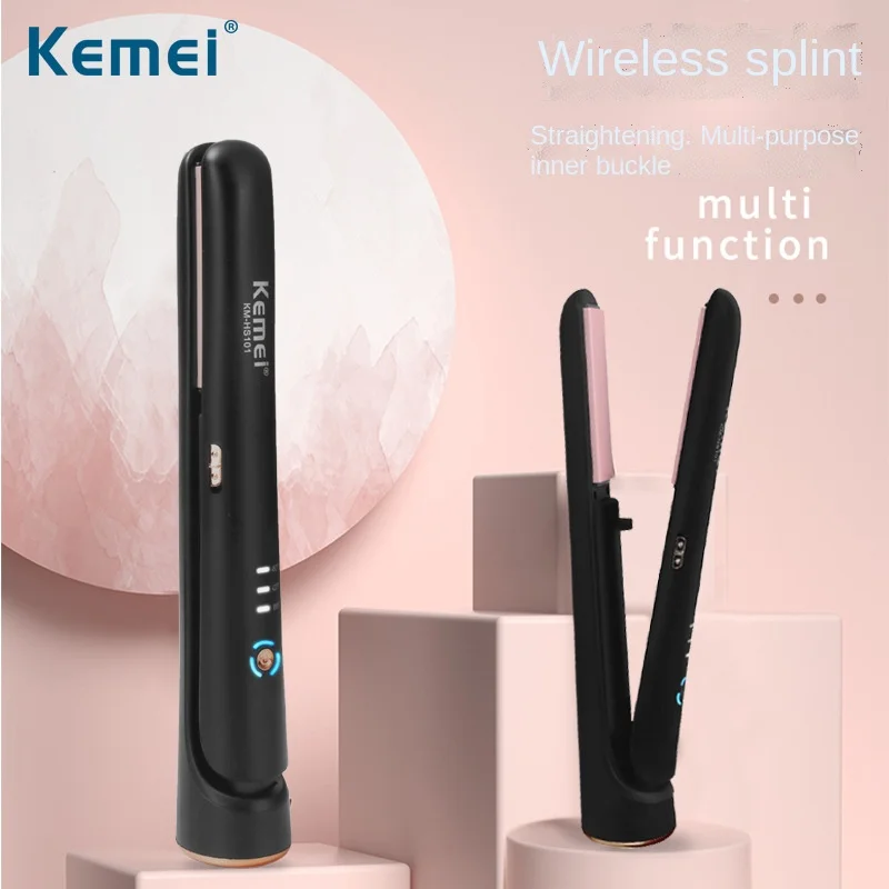 the wireless mini straight iron three hot temperature control speed convenient type straight bar USB charging electric plywood
the wireless mini straight iron three hot temperature control speed convenient type straight bar USB charging electric plywood
