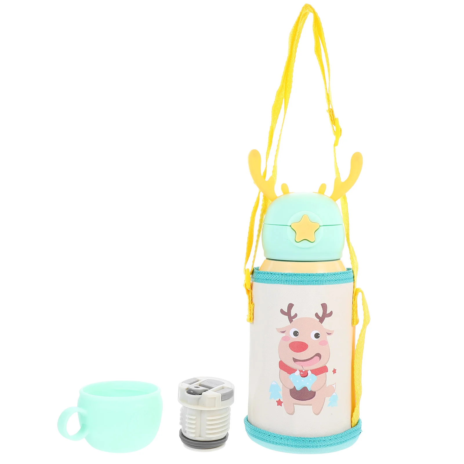 Kids Water Bottle Stainless Steel Thermal Bottle with Deer Anlter Pattern Simple Thermo Mug for Home Water bottles for girls
Kids Water Bottle Stainless Steel Thermal Bottle with Deer Anlter Pattern Simple Thermo Mug for Home Water bottles for girls