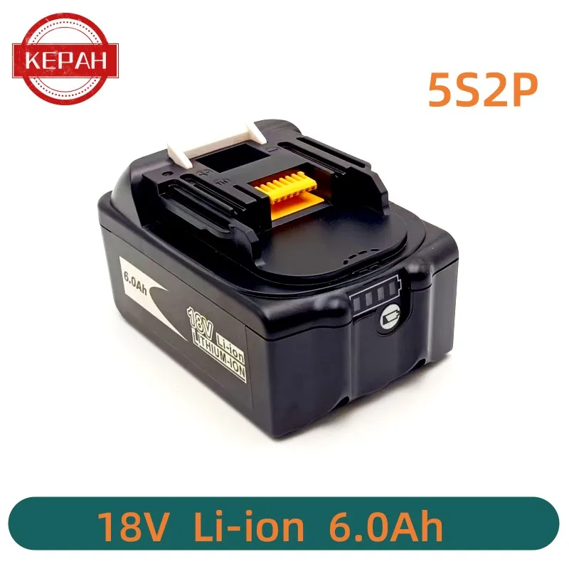 100% BL1860 Rechargeable Battery 18V 6000mAh Lithium ion for Makita 18v Battery BL1840 BL1850 BL1830 BL1860B LXT 400
100% BL1860 Rechargeable Battery 18V 6000mAh Lithium ion for Makita 18v Battery BL1840 BL1850 BL1830 BL1860B LXT 400