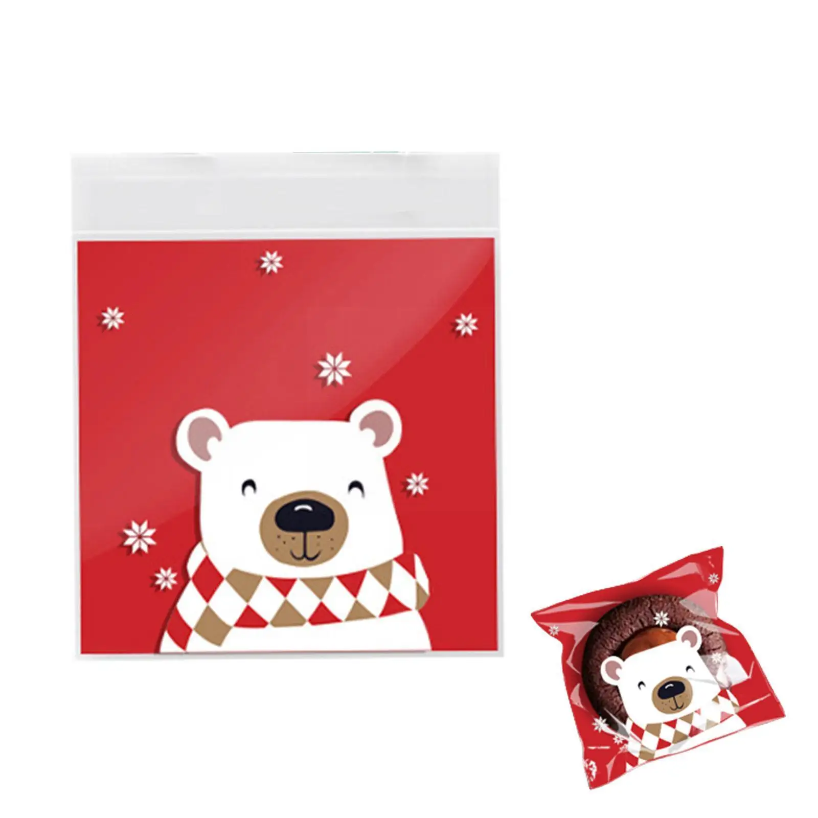 Christmas Cookies Bag Cute Santa Claus Pattern Self Adhesive Plastic Candy Packaging For New Year Birthday Party R6h6
Christmas Cookies Bag Cute Santa Claus Pattern Self Adhesive Plastic Candy Packaging For New Year Birthday Party R6h6