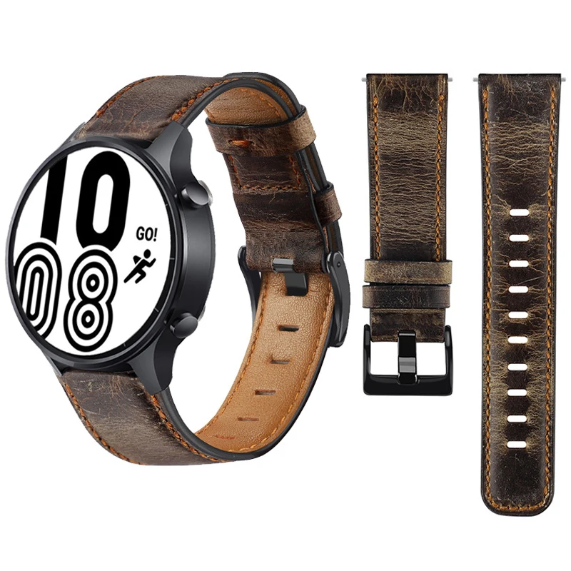 Ремешок из натуральной кожи для Samsung Galaxy watch 4/classic/Active 2 46 мм/42 мм/40 мм/44 мм 20 мм 22 мм, браслет для Amazfit GTS 2/2e/3
Ремешок из натуральной кожи для Samsung Galaxy watch 4/classic/Active 2 46 мм/42 мм/40 мм/44 мм 20 мм 22 мм, браслет для Amazfit GTS 2/2e/3