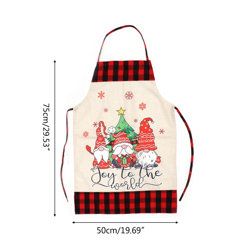 Merry Christmas Gnome Apron Xmas Tree Snowflake Adjust Bib Accessory Holiday Snowflake Cooking Aprons Unisex
Merry Christmas Gnome Apron Xmas Tree Snowflake Adjust Bib Accessory Holiday Snowflake Cooking Aprons Unisex