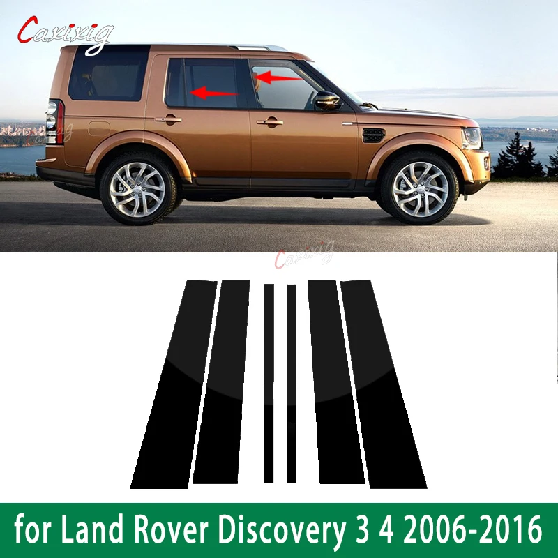Для Land Rover Discovery 3 4 2006-2016 новинка Лидер продаж 6 шт. глянцевый черный полированный столбик оконная отделка Обложка BC наклейка на столбик
Для Land Rover Discovery 3 4 2006-2016 новинка Лидер продаж 6 шт. глянцевый черный полированный столбик оконная отделка Обложка BC наклейка на столбик