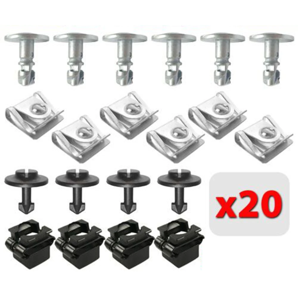 20Pcs Car Clips For AUD A4 A6 A8 TT Undertray Engine Under Cover Fixing Clips Screw Kit 4A0805121A 4A0805163 8D0805121 8D0805960
20Pcs Car Clips For AUD A4 A6 A8 TT Undertray Engine Under Cover Fixing Clips Screw Kit 4A0805121A 4A0805163 8D0805121 8D0805960