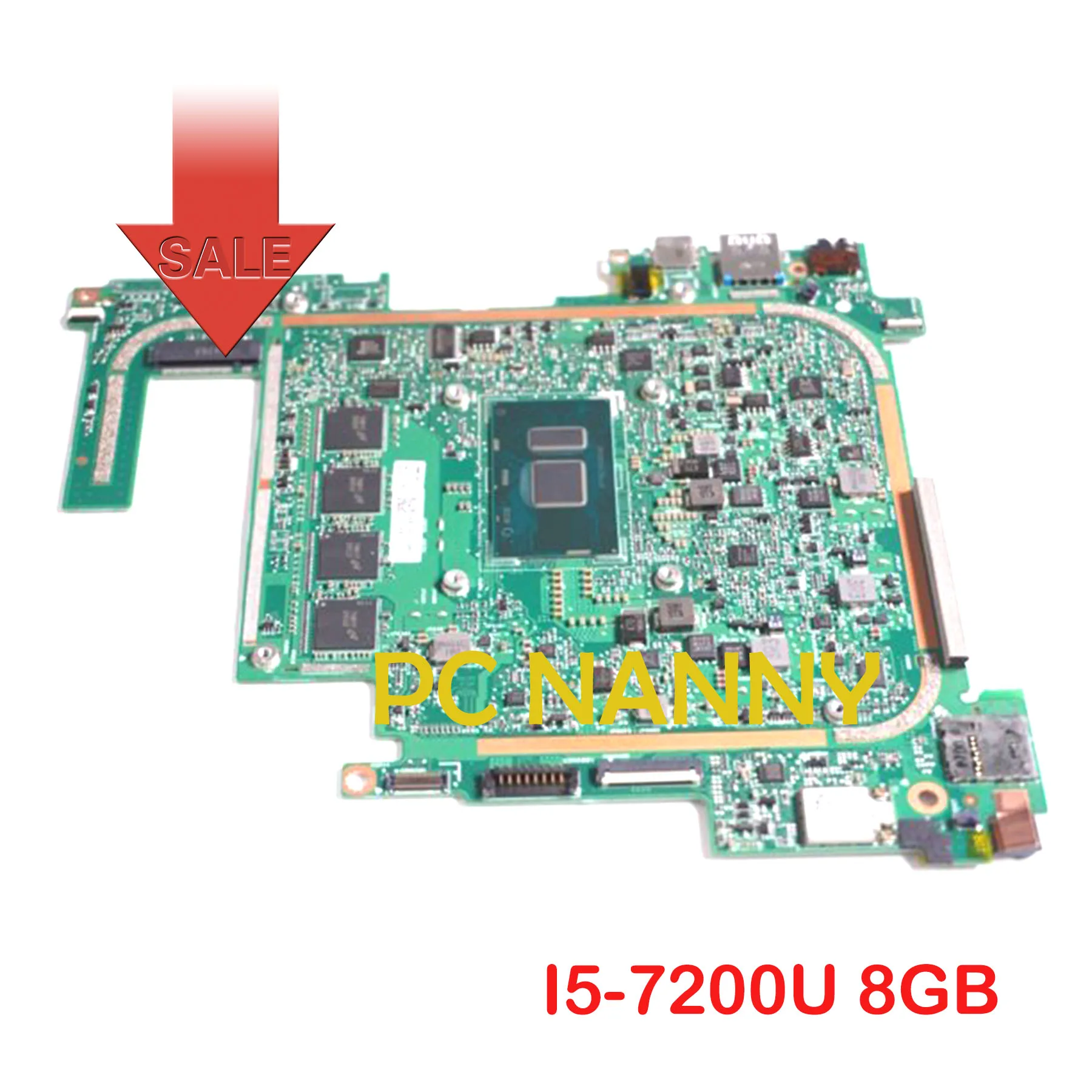 PCNANNY для Acer Aspire Switch SW512-52 SW512-52P Материнская плата Intel I5-7200U 8GB
PCNANNY для Acer Aspire Switch SW512-52 SW512-52P Материнская плата Intel I5-7200U 8GB