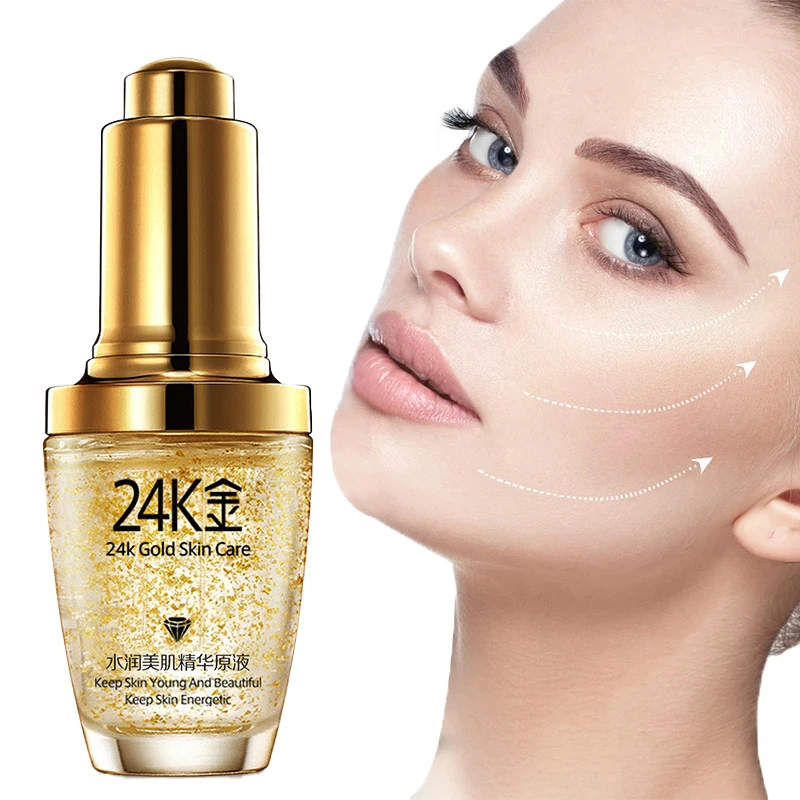 Face Serum Nourishing Repair Moisturizing Anti-Aging Wrinkle Firming Anti-Drying Remove Acne Shrink Pore Gold Skin Care 30ml
Face Serum Nourishing Repair Moisturizing Anti-Aging Wrinkle Firming Anti-Drying Remove Acne Shrink Pore Gold Skin Care 30ml