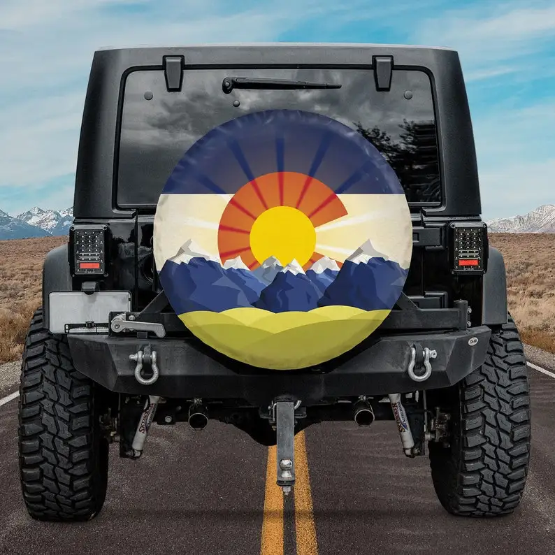 Запасная крышка шины для RV, запасная крышка шины Sun Колорадо с или без отверстия для резервной камеры, крышка шины автомобиля, счастливый подарок для кемпинга
Запасная крышка шины для RV, запасная крышка шины Sun Колорадо с или без отверстия для резервной камеры, крышка шины автомобиля, счастливый подарок для кемпинга