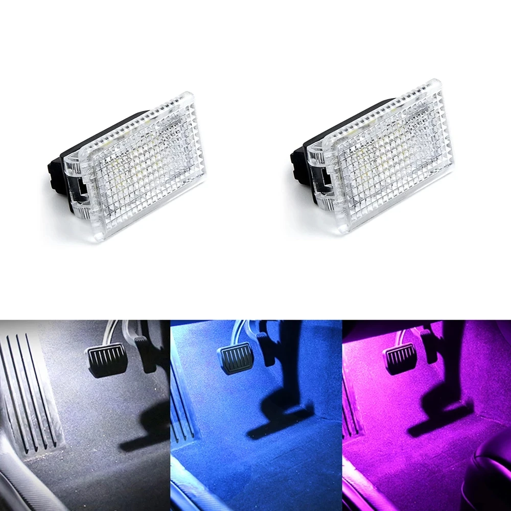 2Pcs Car Interior LED Light Ultra Bright Trunk Lamps Car Door Lamp Easy Plug Tesla Model 3 Model X Model S Welcome Pedal Lights 
2Pcs Car Interior LED Light Ultra Bright Trunk Lamps Car Door Lamp Easy Plug Tesla Model 3 Model X Model S Welcome Pedal Lights
