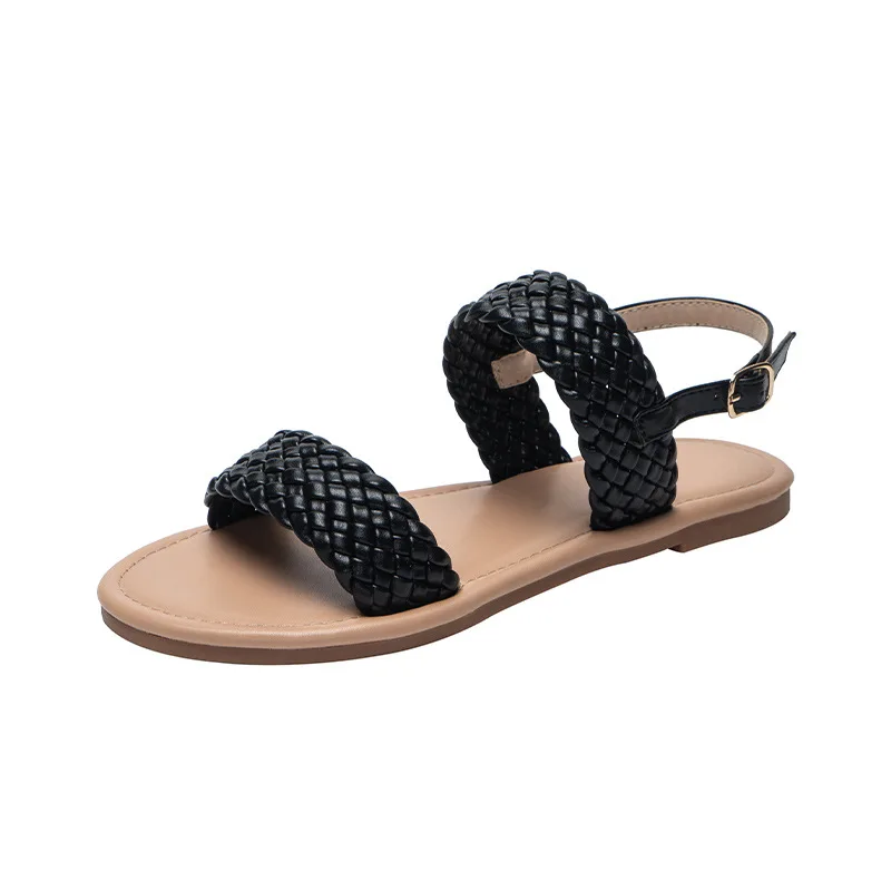 Lady Leather Shoes Flat Women's Pu Sandal 1-3CM Heels For Ladies Women Elegant Fashion Outdoor Shoes Designer Foot Wear 37-42
Lady Leather Shoes Flat Women's Pu Sandal 1-3CM Heels For Ladies Women Elegant Fashion Outdoor Shoes Designer Foot Wear 37-42