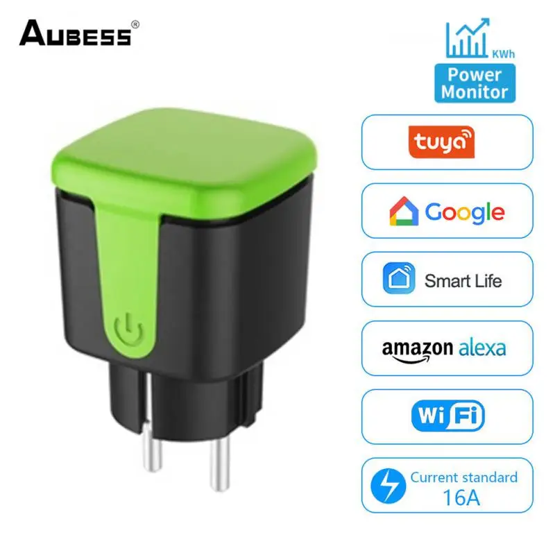 WiFi Smart Plug Sockets Waterproof 16A EU Plug Tuya Smart Life APP Timing Work With Alexa Google Home Smart-Home Automation
WiFi Smart Plug Sockets Waterproof 16A EU Plug Tuya Smart Life APP Timing Work With Alexa Google Home Smart-Home Automation