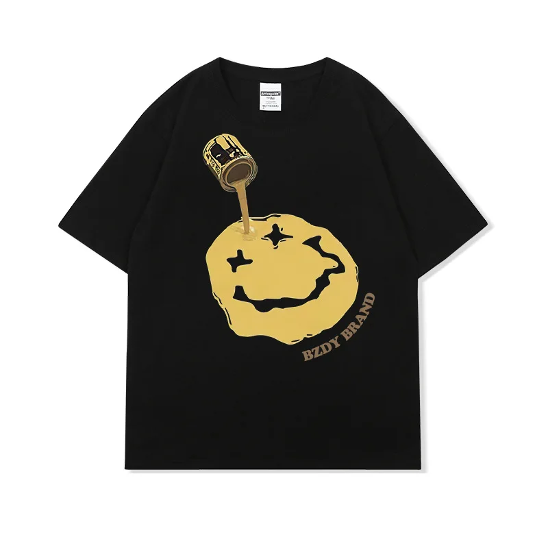 Oversized T-shirt Men's T-shirts Short Sleeve Tee Free Shipping Street Retro Lovers Y2k Kanye Cloth Clothes Graphic Clothing
Oversized T-shirt Men's T-shirts Short Sleeve Tee Free Shipping Street Retro Lovers Y2k Kanye Cloth Clothes Graphic Clothing