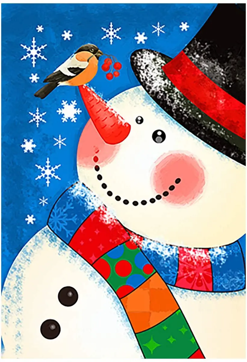 Welcome Winter Snowman Primitive House Flag Double Sided Cardinal Snowflakes Decorative Outdoor Yard Flag Banner for Outside Hou
Welcome Winter Snowman Primitive House Flag Double Sided Cardinal Snowflakes Decorative Outdoor Yard Flag Banner for Outside Hou