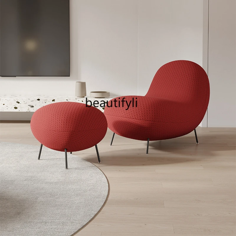 HJ Living Room Modern Single Sofa Simple Style Chair Leisure Chair Nordic Chair
HJ Living Room Modern Single Sofa Simple Style Chair Leisure Chair Nordic Chair