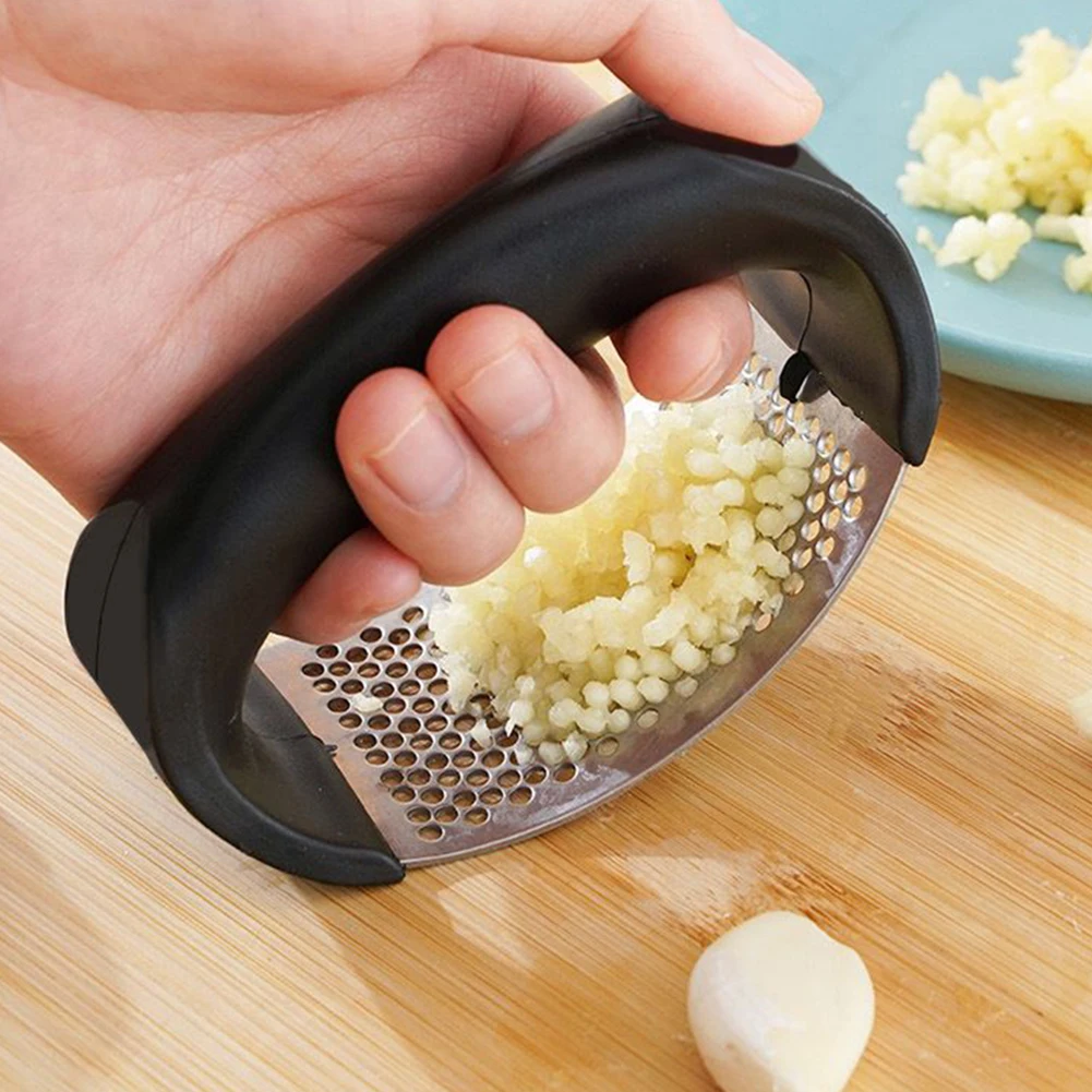 Stainless Steel Garlic Press Manual Garlic Mincer Chopping Garlic Tools Arc Vegetable Kitchen Gadgets Kitchen Accessories
Stainless Steel Garlic Press Manual Garlic Mincer Chopping Garlic Tools Arc Vegetable Kitchen Gadgets Kitchen Accessories