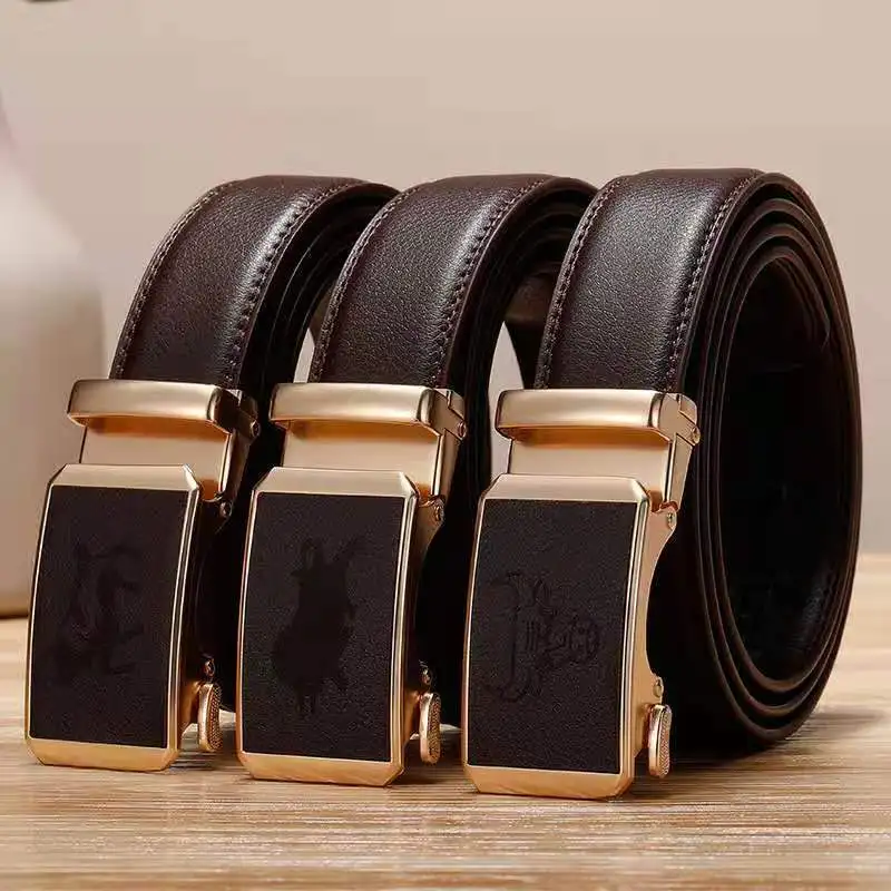 Quality Trend Business Casual Brown Belt Classic European And American Luxury Design New Simple Fashion Automatic Buckle Belt
Quality Trend Business Casual Brown Belt Classic European And American Luxury Design New Simple Fashion Automatic Buckle Belt