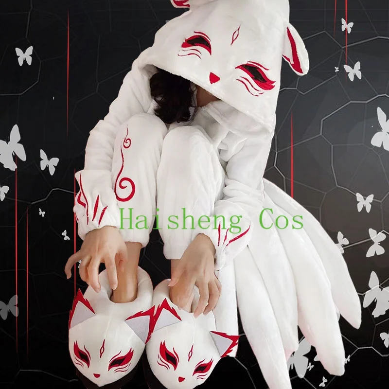 Anime Cosplay Pajamas Unisex Fox White Pajamas Costume Adult Men Men Women Jumpsuits Cartoon Winter Flannel Home Sleepwee Unknow
Anime Cosplay Pajamas Unisex Fox White Pajamas Costume Adult Men Men Women Jumpsuits Cartoon Winter Flannel Home Sleepwee Unknow