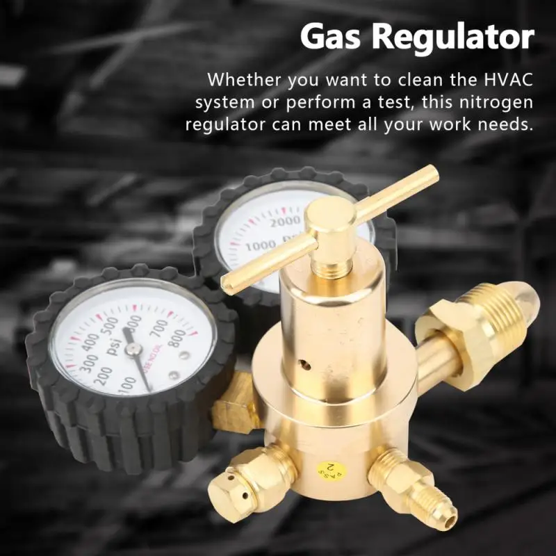 Inch Flare Output Nitrogen Regulator Gauge Pressure Equipment Brass CGA580 Inlet Connection Gauges 0-600PSI CGA580 Inlet
Inch Flare Output Nitrogen Regulator Gauge Pressure Equipment Brass CGA580 Inlet Connection Gauges 0-600PSI CGA580 Inlet