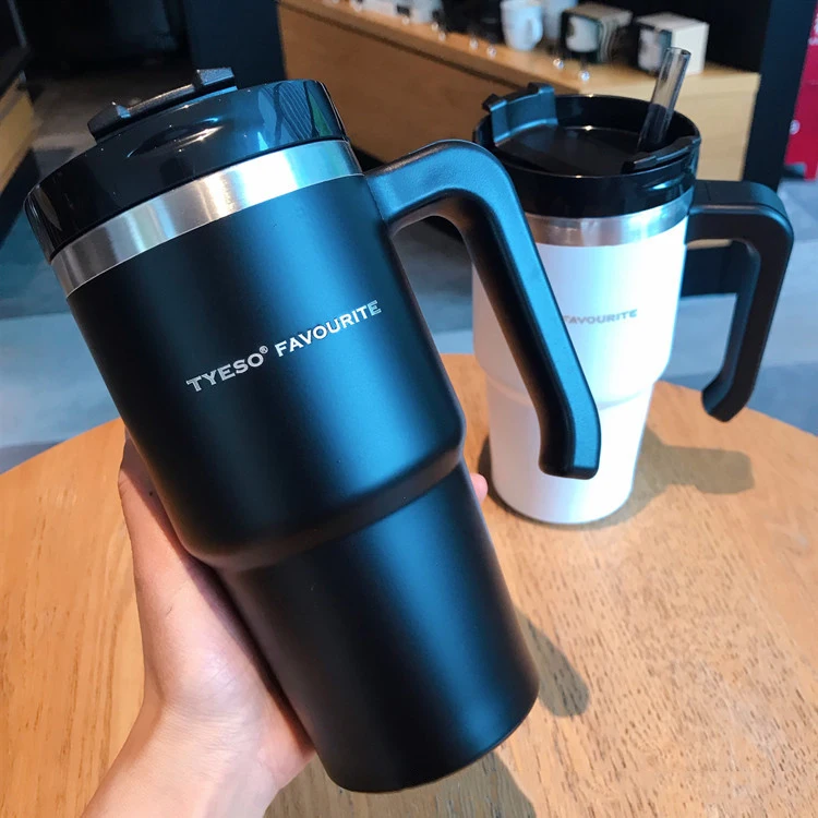Tyeso 890/600ML Stainless Steel Coffee Thermos Mug Travel Tumbler Cups Vacuum Flask Thermos Bottle With Straw Garrafa Termica
Tyeso 890/600ML Stainless Steel Coffee Thermos Mug Travel Tumbler Cups Vacuum Flask Thermos Bottle With Straw Garrafa Termica