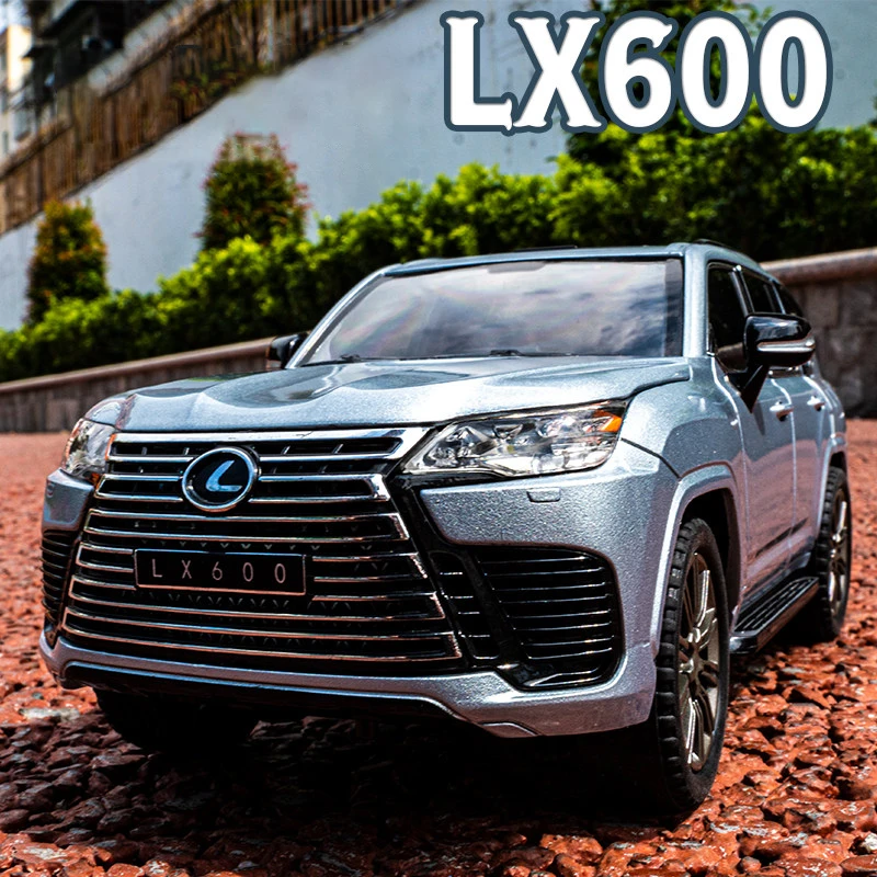 1:24 LX600 SUV Alloy Car Model Sound and Light Pull Back Children's Toy Collectibles Birthday gift
1:24 LX600 SUV Alloy Car Model Sound and Light Pull Back Children's Toy Collectibles Birthday gift