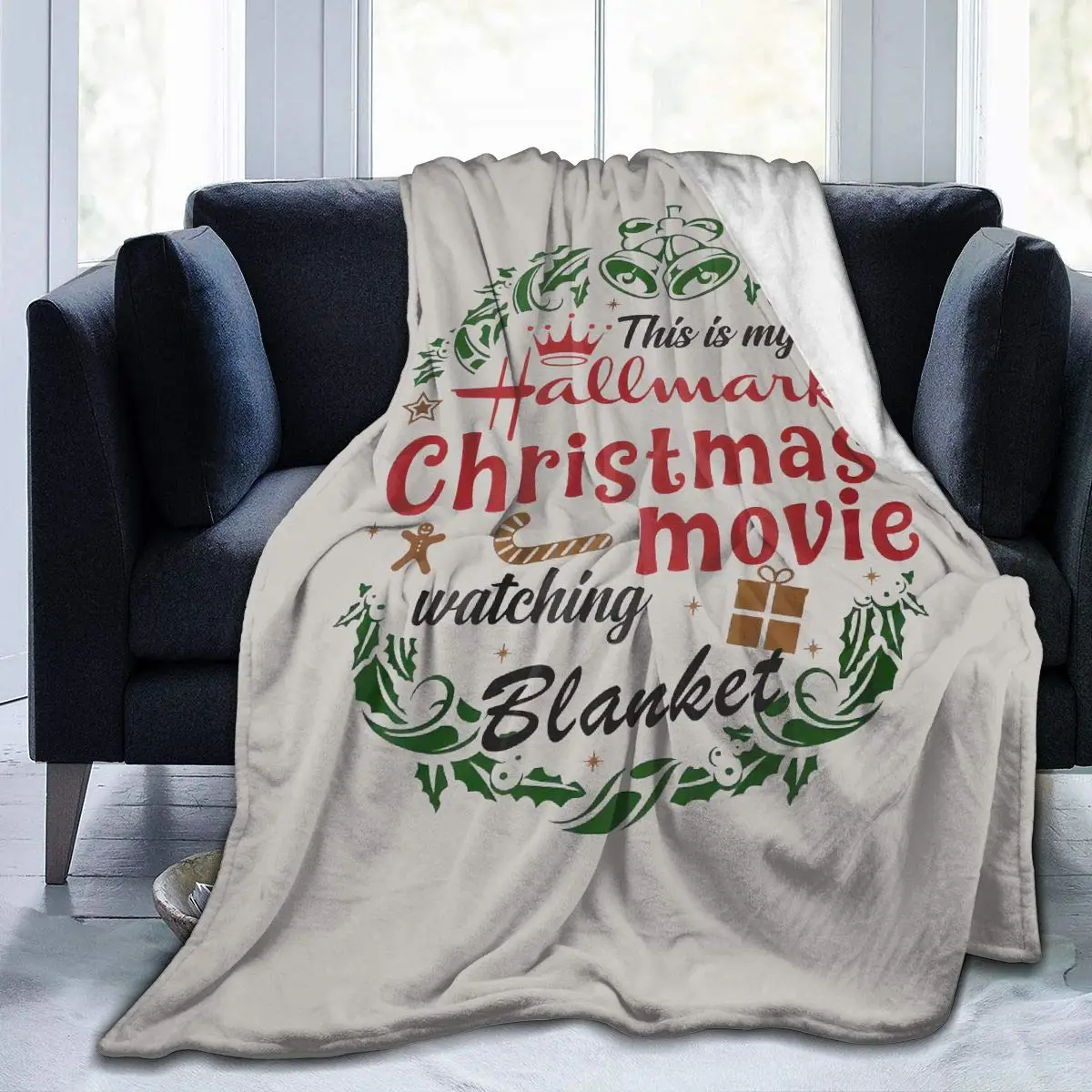This is My Chirstmas Movie Wtaching Blanket Soft and Comfortable Thin Warm Global Blanket Printing Velvet 
This is My Chirstmas Movie Wtaching Blanket Soft and Comfortable Thin Warm Global Blanket Printing Velvet