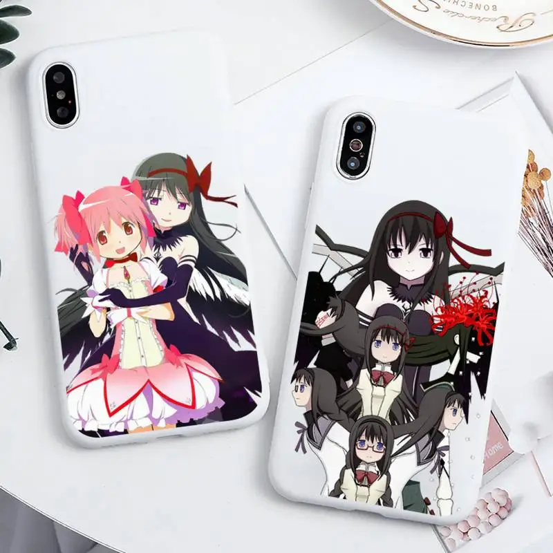 Puella Magi Madoka Magica anime Phone Case Candy Color for iPhone 6 7 8 11 12 13 s mini pro X XS XR MAX Plus
Puella Magi Madoka Magica anime Phone Case Candy Color for iPhone 6 7 8 11 12 13 s mini pro X XS XR MAX Plus