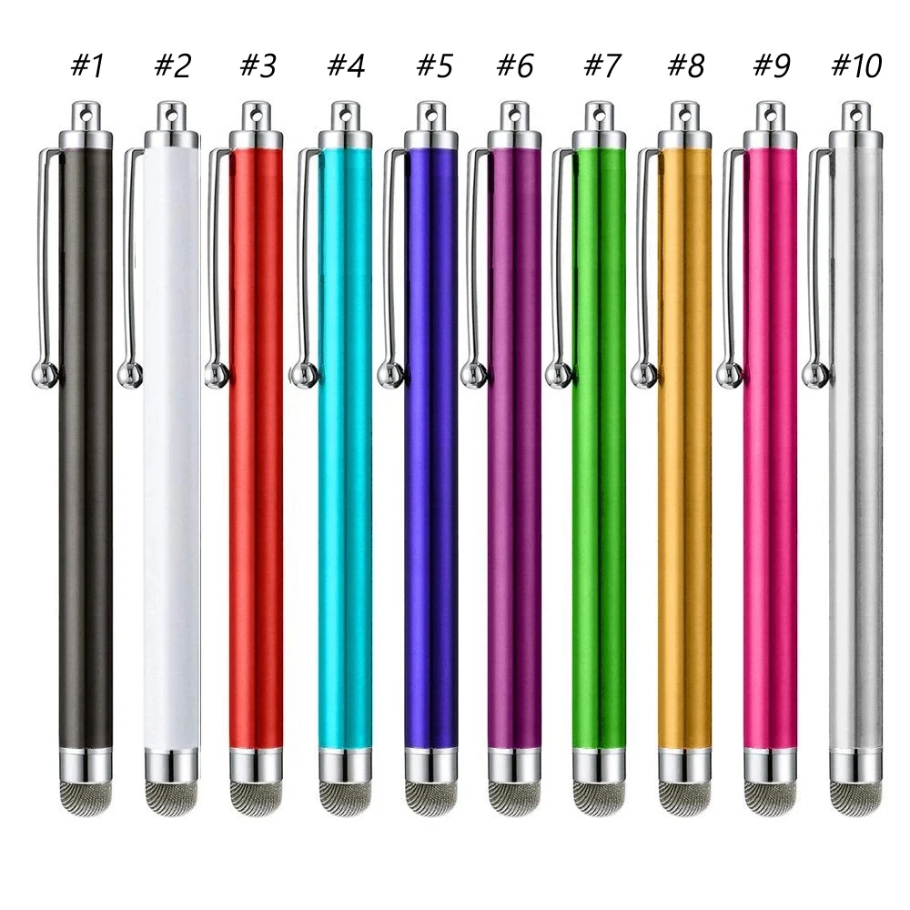5PCS/Lot Mesh Fiber Universal Capacitive Stylus Touch Screen Pen For Iphone IPad Mini Huawei Samsung Tablet
5PCS/Lot Mesh Fiber Universal Capacitive Stylus Touch Screen Pen For Iphone IPad Mini Huawei Samsung Tablet