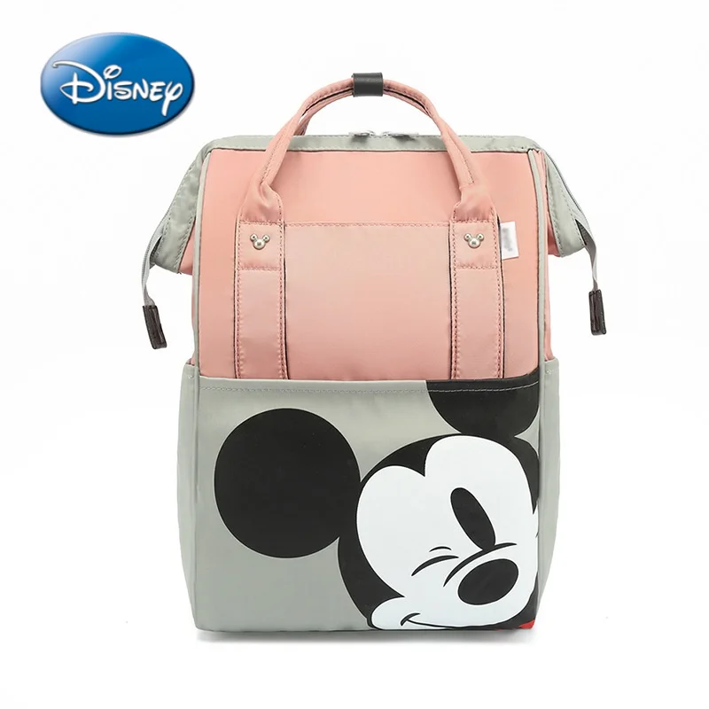 New Disney cartoon Mickey woman backpack fashion mommy bag large-capacity backpack milk bottle insulation ready-to-produce bag
New Disney cartoon Mickey woman backpack fashion mommy bag large-capacity backpack milk bottle insulation ready-to-produce bag
