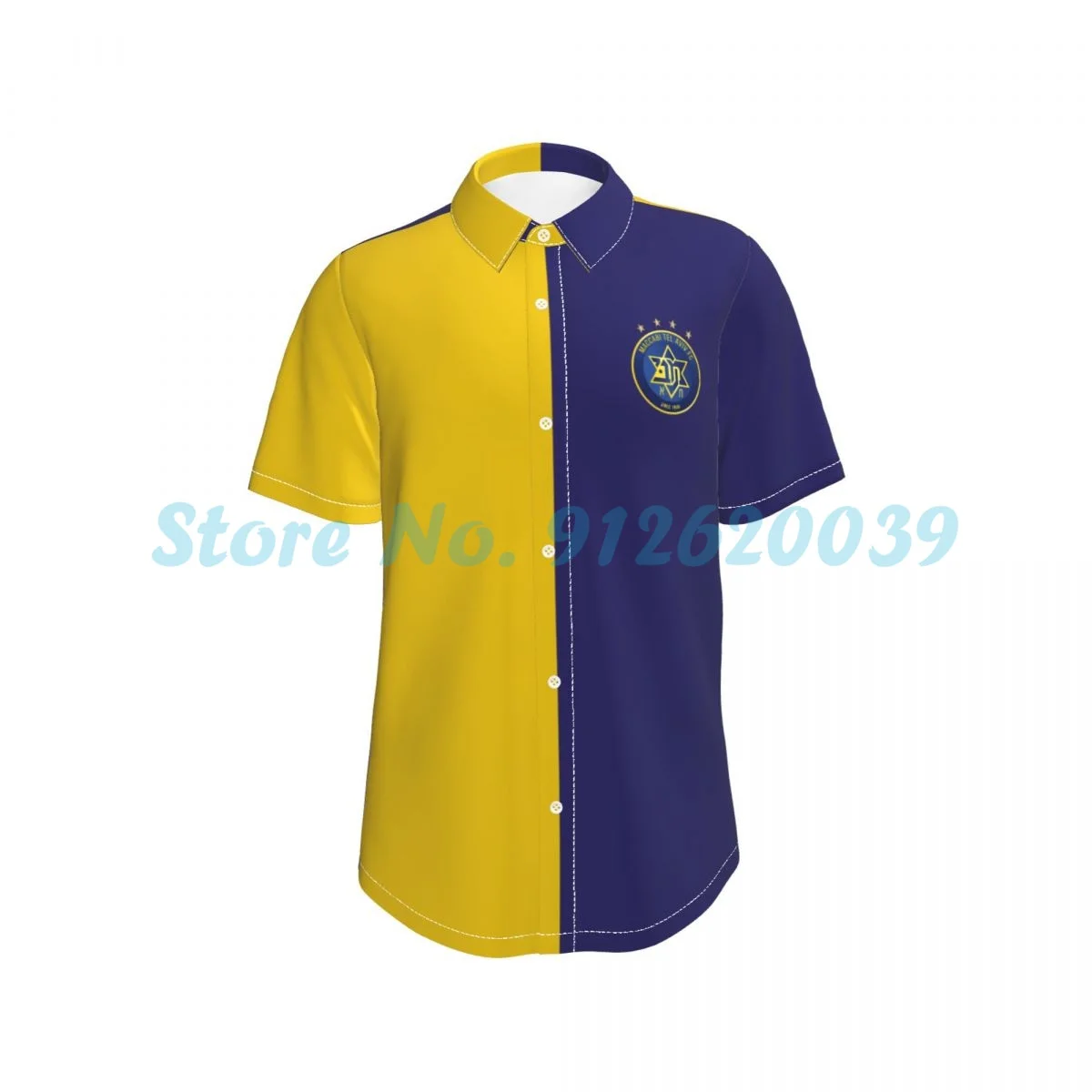 Israel Maccabi Tel Aviv Fc Men's Slim-Fit Short Sleeve Classic Shirt Printed T-Shirt
Israel Maccabi Tel Aviv Fc Men's Slim-Fit Short Sleeve Classic Shirt Printed T-Shirt