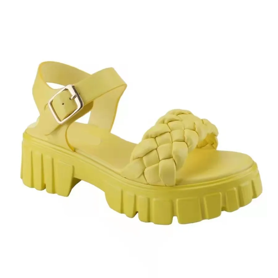 2022 New Summer Women Sandals Female Platform Open Toe Thick Bottom Party Shoes Ladies Metal Chain Buckle Strap Casual Footwear
2022 New Summer Women Sandals Female Platform Open Toe Thick Bottom Party Shoes Ladies Metal Chain Buckle Strap Casual Footwear