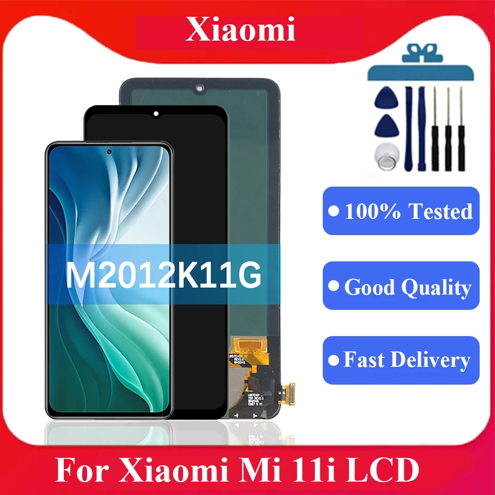 For Xiaomi Mi 11i LCD Display Touch Screen Digitizer Assembly Touch Screen Digitizer For Xiaomi Mi 11i M2012K11G Lcd Display
For Xiaomi Mi 11i LCD Display Touch Screen Digitizer Assembly Touch Screen Digitizer For Xiaomi Mi 11i M2012K11G Lcd Display