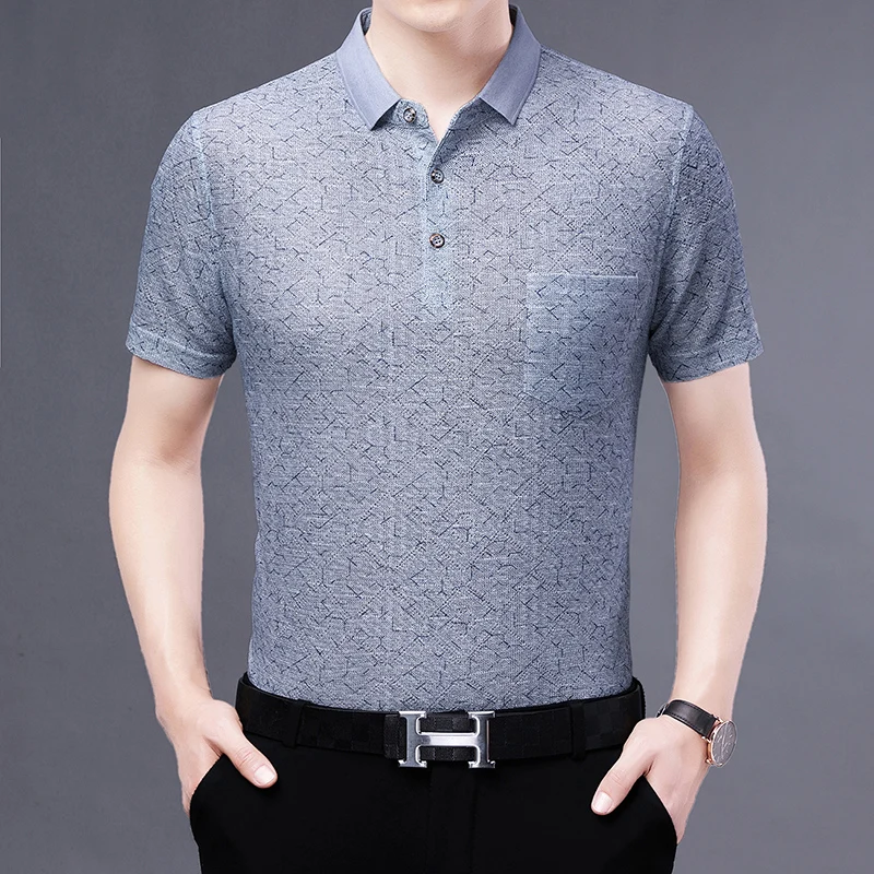 2022 Summer Thin Polo Shirts for Men Short Sleeve Lapel Business Formal POLO Shirts Social Casual Slim Fit Tee Tops Men Clothing
2022 Summer Thin Polo Shirts for Men Short Sleeve Lapel Business Formal POLO Shirts Social Casual Slim Fit Tee Tops Men Clothing
