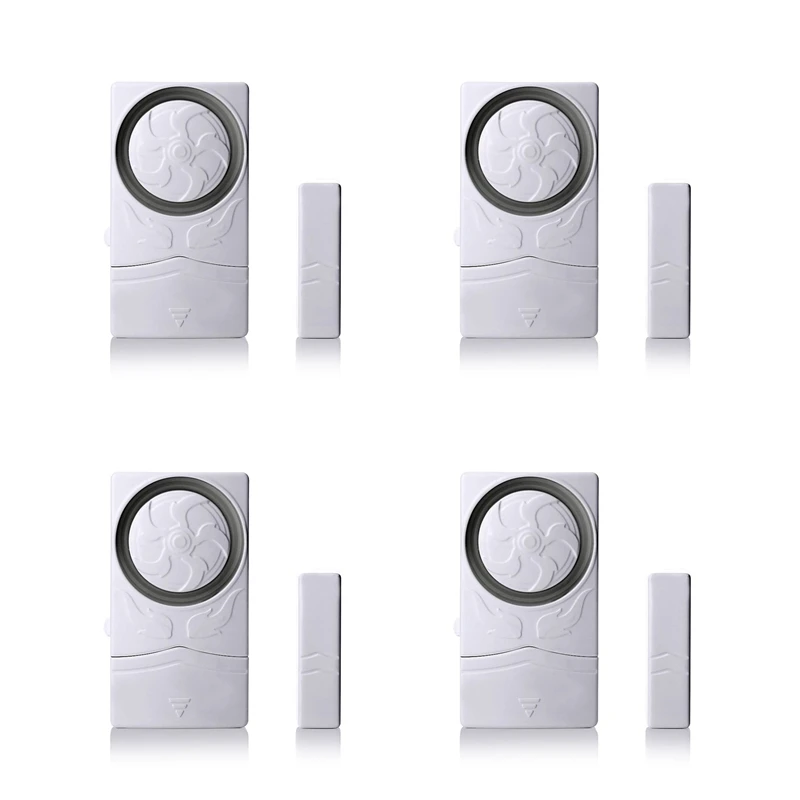 4Pcs Wireless Home Security Burglar Alarm, Magnetic Sensor Door Window Alarm Pool Door Alarm For Kids
4Pcs Wireless Home Security Burglar Alarm, Magnetic Sensor Door Window Alarm Pool Door Alarm For Kids