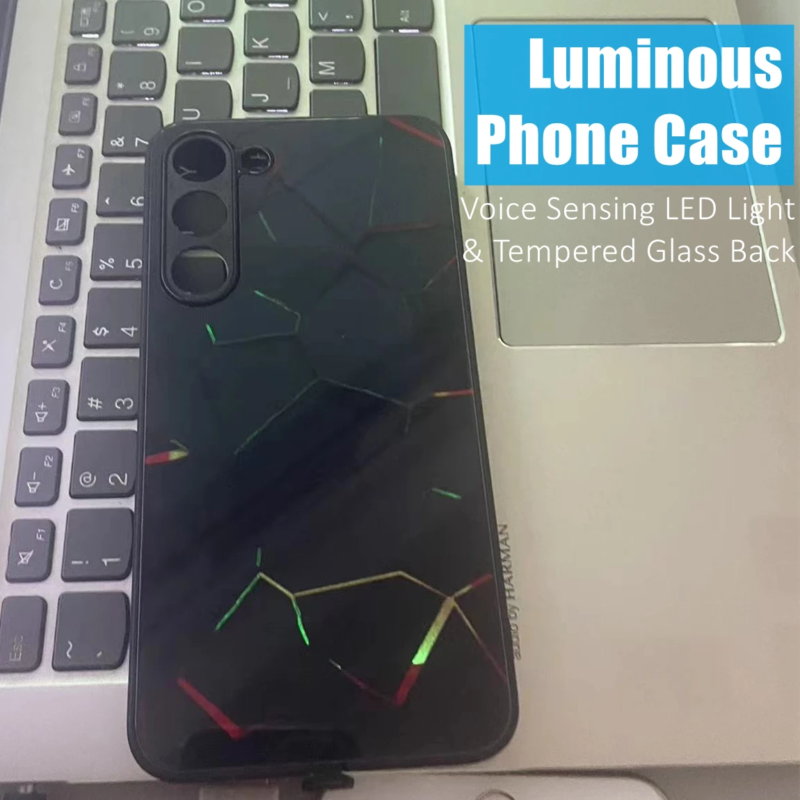 Crevice Colorful LED Light Glowing Luminous Tempered Glass Phone Case for Xiaomi 11 12 13 Mix 2 3 4 Redmi K60 Pro Lite Ultra
Crevice Colorful LED Light Glowing Luminous Tempered Glass Phone Case for Xiaomi 11 12 13 Mix 2 3 4 Redmi K60 Pro Lite Ultra
