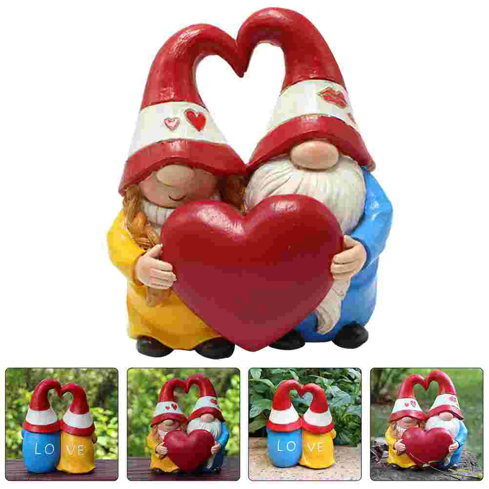 Gnome Statue Garden Figurine Gnomes Couple Sculpture Elf Dwarf Decorations Wedding Decoration Figurines Swedish Welcome 
Gnome Statue Garden Figurine Gnomes Couple Sculpture Elf Dwarf Decorations Wedding Decoration Figurines Swedish Welcome