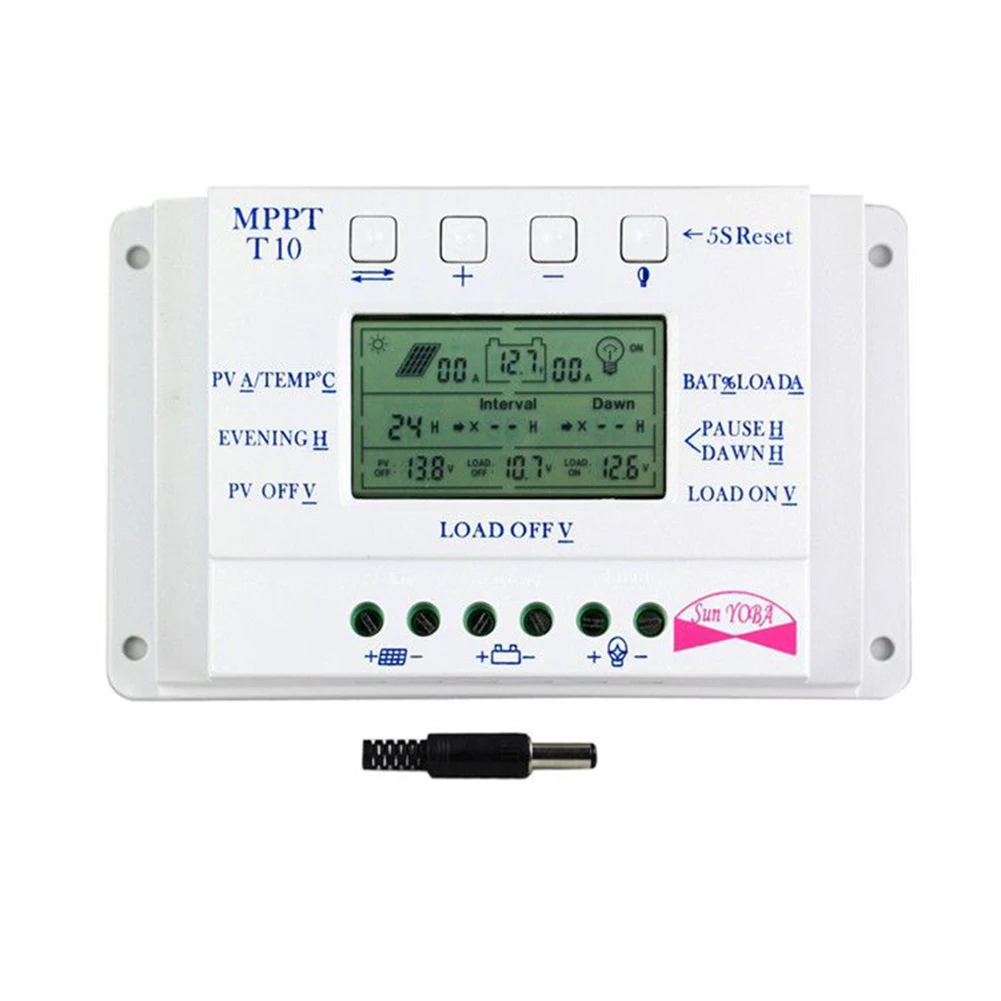 Fittings Solar Controller Electrical Supplies MPPT 20A Regulator Solar Panel 12V 24V Temp Sensor USB 5V Charging
Fittings Solar Controller Electrical Supplies MPPT 20A Regulator Solar Panel 12V 24V Temp Sensor USB 5V Charging