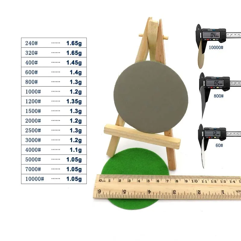 10PCS 3 Inch Sanding Discs Silicon Carbide Sanding Discs Wet/Dry Sanding Sandpaper 240-10000# Waterproof Grinding Polishing Tool
10PCS 3 Inch Sanding Discs Silicon Carbide Sanding Discs Wet/Dry Sanding Sandpaper 240-10000# Waterproof Grinding Polishing Tool