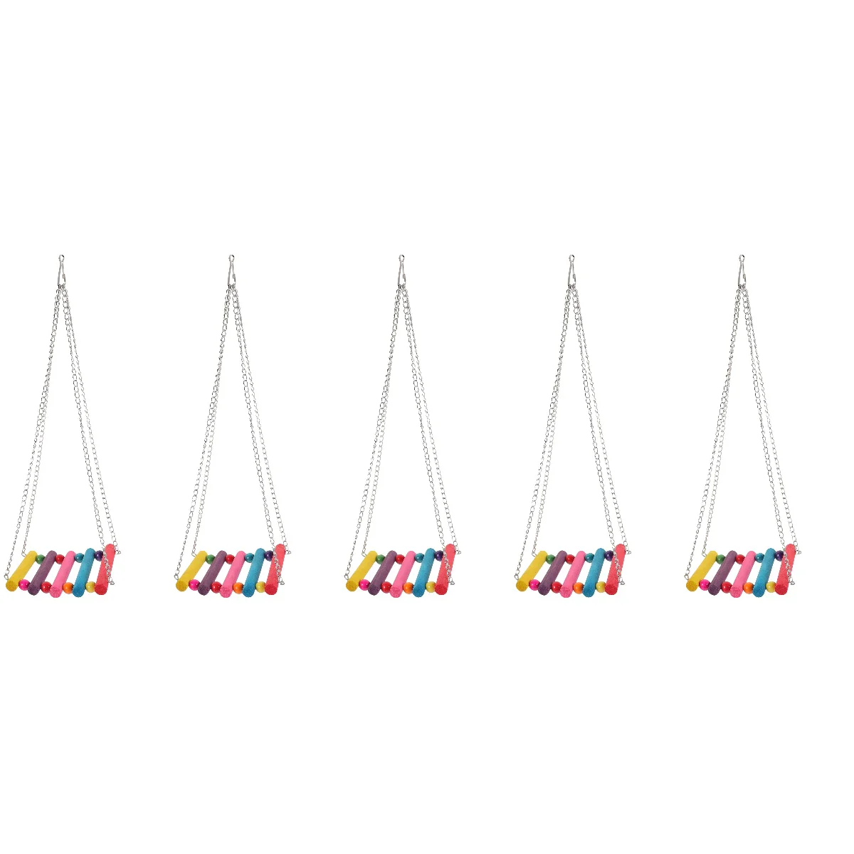 Set 5 Parrot Toy Swing Household Bird Stand Parakeet Toys Hanging Cage Bite-resisting Wooden Chew
Set 5 Parrot Toy Swing Household Bird Stand Parakeet Toys Hanging Cage Bite-resisting Wooden Chew