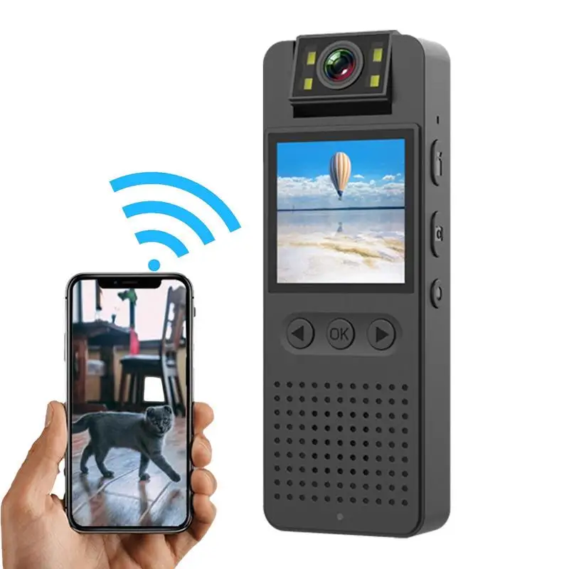 Body Camera Wireless 1080P Polices Body Cam With Rotatable Lens 1.5 Inch LCD Screen 1400mAh Battery Wearable Body Camera For
Body Camera Wireless 1080P Polices Body Cam With Rotatable Lens 1.5 Inch LCD Screen 1400mAh Battery Wearable Body Camera For