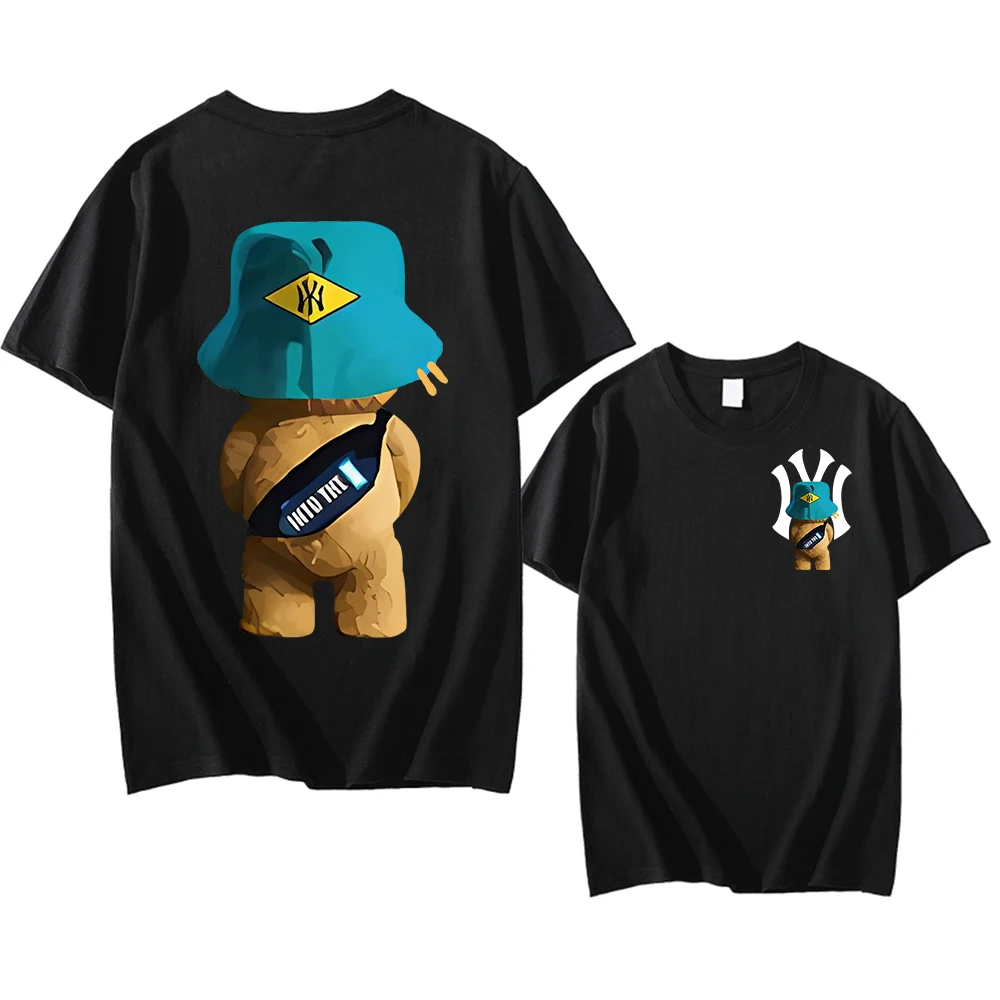 For Men's Printed Luxury Teddy Bear Poster T Shirts Summer Short Sleeve 100% Cotton OversizedT-shirt Cool Tees Tops Streetwear
For Men's Printed Luxury Teddy Bear Poster T Shirts Summer Short Sleeve 100% Cotton OversizedT-shirt Cool Tees Tops Streetwear