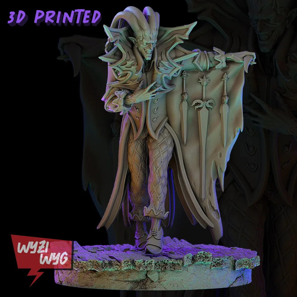 Circus Jester Fantasy Miniature, Knife Merchant Figure, HD 3D Printed Resin Model, Action Proxy Tabletop, Wargame DnD TRPG
Circus Jester Fantasy Miniature, Knife Merchant Figure, HD 3D Printed Resin Model, Action Proxy Tabletop, Wargame DnD TRPG