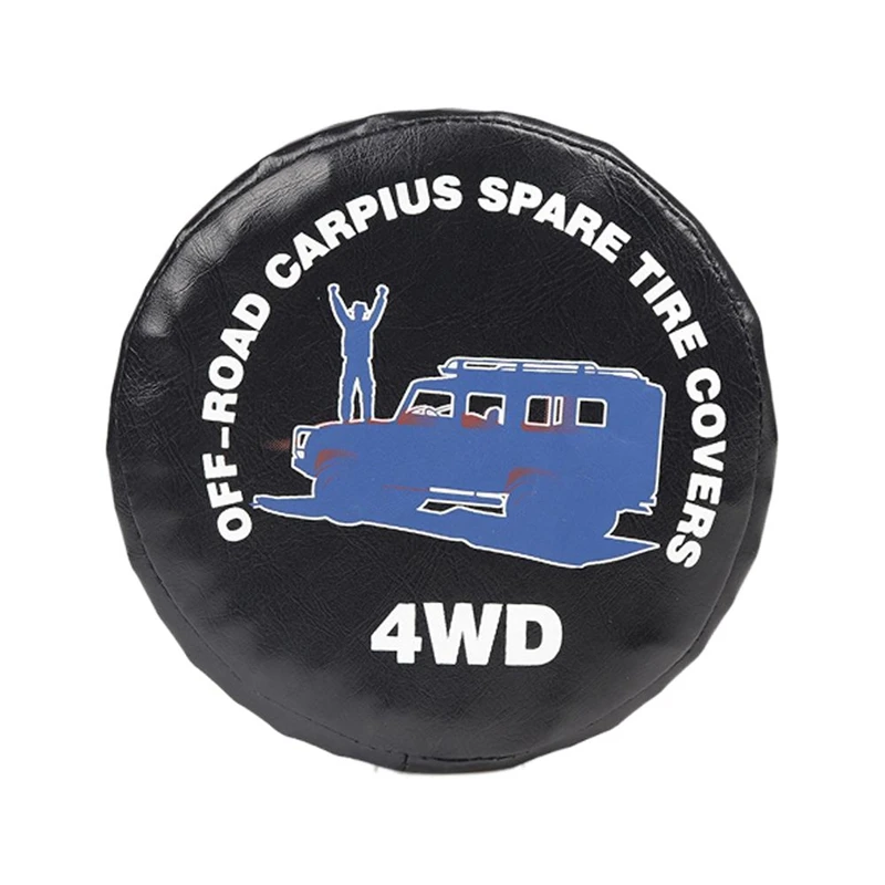 Отделка автомобиля RC, запасная крышка шины для 1/10 TRX4 AXIAL SCX10, кожаный чехол для запасных шин «4WD»
Отделка автомобиля RC, запасная крышка шины для 1/10 TRX4 AXIAL SCX10, кожаный чехол для запасных шин «4WD»