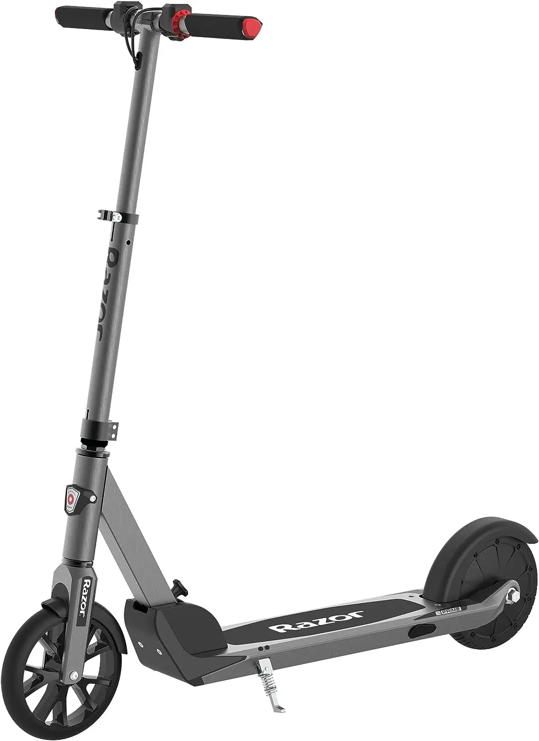 

Prime Adult Scooter - Up to 15 mph, 8" Airless Flat-free Tires, Rear Wheel Drive, 250W Brushless Hub Motor, Lightweight Alu