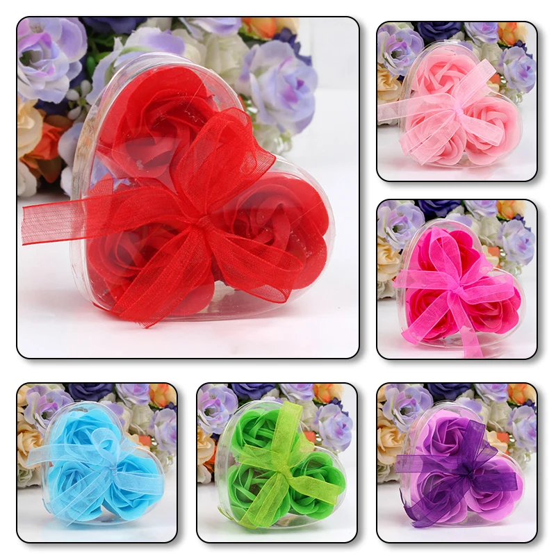 Simulation flower heart-shaped rose soap flower gift box household wedding holiday creative gift simulation decoration 3PCS
Simulation flower heart-shaped rose soap flower gift box household wedding holiday creative gift simulation decoration 3PCS