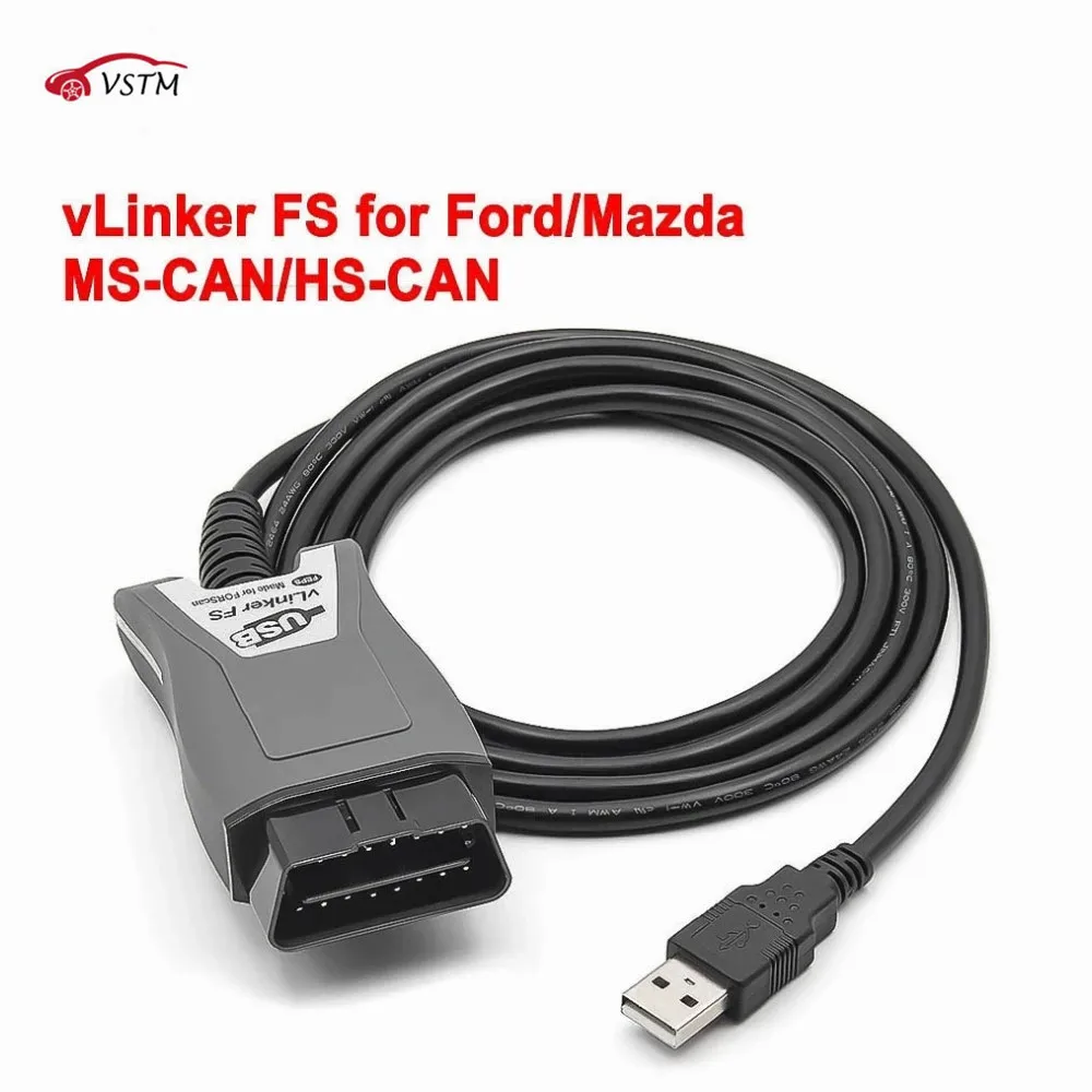 Автомобильный диагностический сканер Vgate vLinker FS OBD2 для автомобиля Ford ELM327 Mazda ELM 327