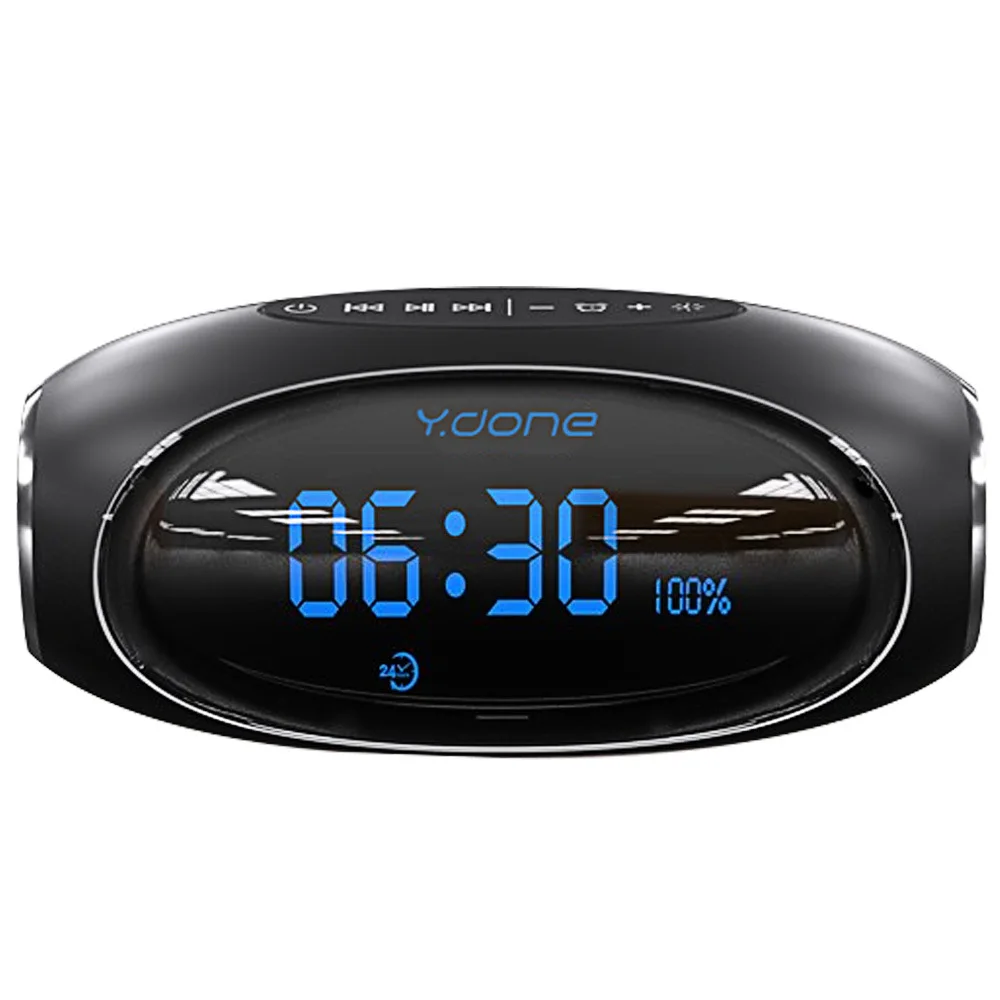 A18 Wireless Bluetooth Speaker Alarm Clock Audio Home Outdoor Portable Mini Small Card Overweight Subwoofer
A18 Wireless Bluetooth Speaker Alarm Clock Audio Home Outdoor Portable Mini Small Card Overweight Subwoofer
