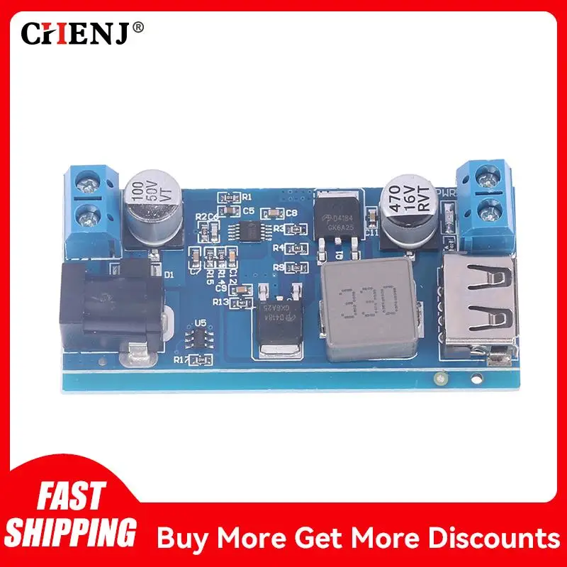 LM2596S DC-DC Buck Converter Vehicle Stabilizers Step-Down Power Supply Module Adjustable DC 24V/12V To 5V 5A Voltage Regulators
LM2596S DC-DC Buck Converter Vehicle Stabilizers Step-Down Power Supply Module Adjustable DC 24V/12V To 5V 5A Voltage Regulators