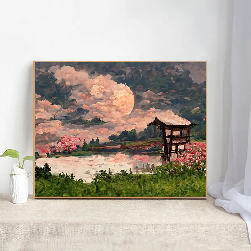 1191551 Digital oil painting art oil mountain art oil painting living room floor decorative painting
1191551 Digital oil painting art oil mountain art oil painting living room floor decorative painting