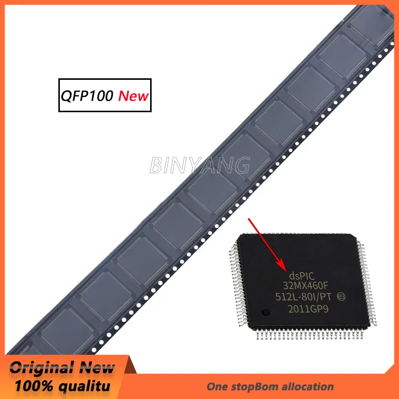1PCS/lot PIC32MX460F512L-80I/PT PIC32MX460F512L IC MCU 100TQFP IC Chip New Original
1PCS/lot PIC32MX460F512L-80I/PT PIC32MX460F512L IC MCU 100TQFP IC Chip New Original