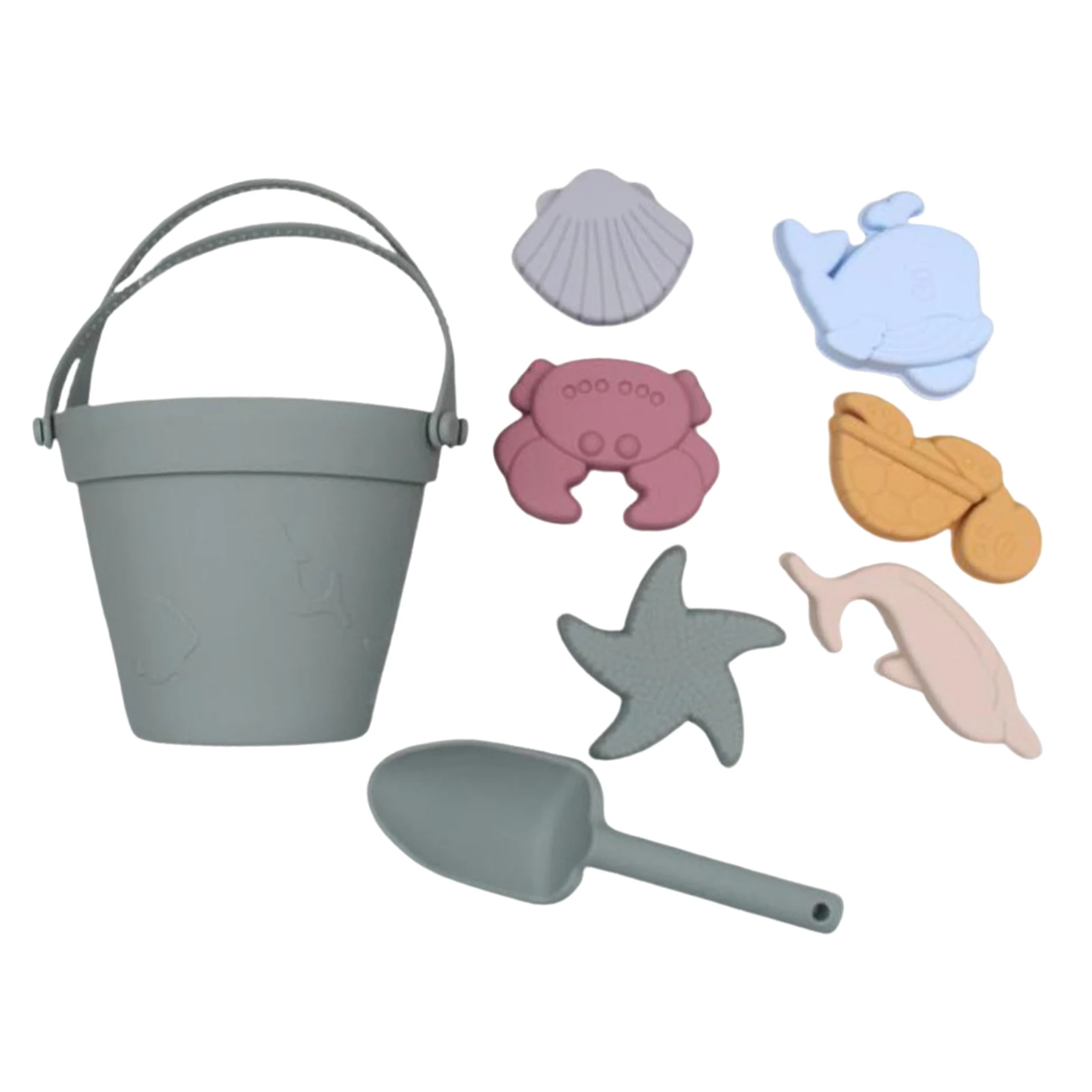 Silicone Beach Toys 8-pcs Beach Toys And Sand Toys Set Silicone Set Sandpit Dig Tool Kit Sea Creatures Moulds Toddlers Kids
Silicone Beach Toys 8-pcs Beach Toys And Sand Toys Set Silicone Set Sandpit Dig Tool Kit Sea Creatures Moulds Toddlers Kids